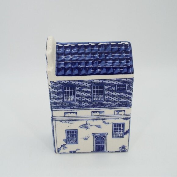 Delft Blue Canal House Hand Painted 17 Fantasie Gevel 1600 Made in Holland - Picture 4 of 8
